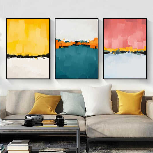 Modern Mid Century Canvas Art